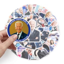10/30/50pcs Cartoon Funny Joe Biden Harris Stickers for Laptop Guitar Luggage Skateboard Kids Sticker Decals DIY Graffiti Toy