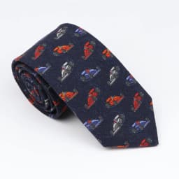 New Mens Tie Cotton Handmade Sports Bird Badge Pattern Neck Tie Novelty Casual Thick Skinny Male Cravat Daily Wear Accessory