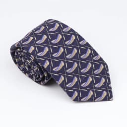 New Mens Tie Cotton Handmade Sports Bird Badge Pattern Neck Tie Novelty Casual Thick Skinny Male Cravat Daily Wear Accessory