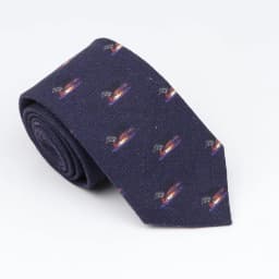 New Mens Tie Cotton Handmade Sports Bird Badge Pattern Neck Tie Novelty Casual Thick Skinny Male Cravat Daily Wear Accessory