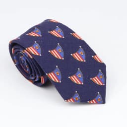 New Mens Tie Cotton Handmade Sports Bird Badge Pattern Neck Tie Novelty Casual Thick Skinny Male Cravat Daily Wear Accessory