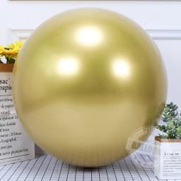 25pcs 5/10/12inch Metallic Balloons Birthday Party Decoration Wedding Background Layout Gold Silver Blue Pink Chrome Balloon