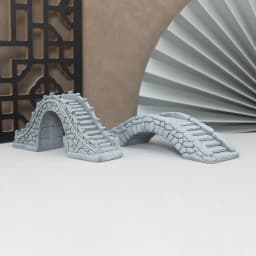 Miniature Sand Stones Bridge Figurine Boat DIY Terrarium Ornaments Fairy Garden Bonsai Rockery Lanscaping for Room Decoration