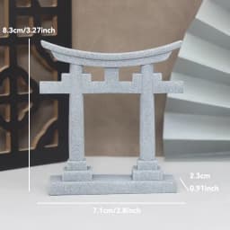 Miniature Sand Stones Bridge Figurine Boat DIY Terrarium Ornaments Fairy Garden Bonsai Rockery Lanscaping for Room Decoration