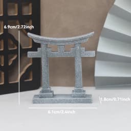 Miniature Sand Stones Bridge Figurine Boat DIY Terrarium Ornaments Fairy Garden Bonsai Rockery Lanscaping for Room Decoration