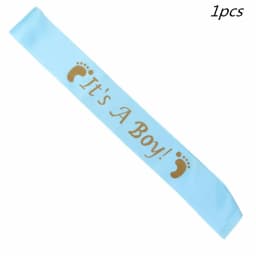 Pink Blue Boy Or Girl Gender Reveal Baby Shower Party Disposable Tableware Set Paper Plates Cups Banner Balloon Decoration