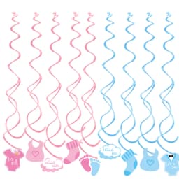 Pink Blue Boy Or Girl Gender Reveal Baby Shower Party Disposable Tableware Set Paper Plates Cups Banner Balloon Decoration