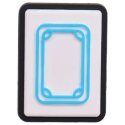 Single Sale 1PCS PVC Cartoon Shoe Charms Mahjong Playing Cards Tower Buckle Slipper Accessories Garden Shoes Button Decorations