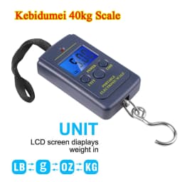 40kg/10g Mini Pocket Scale Electronic Portable Digital Weight Fish Hook Luggage Hanging With Backlight Fishing Weight Scale