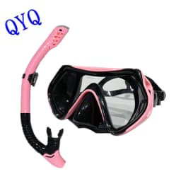 Professional Diving Mask Snorkeling Set for Adults, Silicone Skirt, Goggles, Swimming Equipment