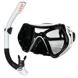 Professional Diving Mask Snorkeling Set for Adults, Silicone Skirt, Goggles, Swimming Equipment