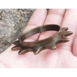 TAOZIK Steel 12 T  34 mm BMX Fixed Gear MTB Bicycle Chain Ring Star Free Wheel Sprocket