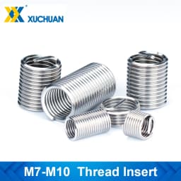Stainless Steel Thread Repair Insert Kit M7 M8 M9 M10 Rivet Nut Kit Helicoil Thread Repair Insert Kit Threading Tools
