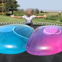 Children's Toys Birthday Gift Elastic Ball TPR Balloon Transparent Water Injection Bubble Ball