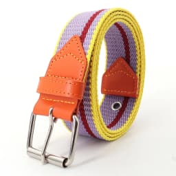 Rainbow Striped Canvas Pin Buckle Belt Women's Fashion Casual Luxury High Quality Tactical Nylon Belt Gothic Boho Korean Girdle