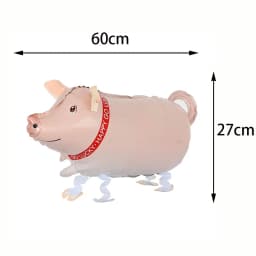 Farm Animals Pig Balloons Animals Birthday Cow Chick Party Ballons Mini Animal Inflatable Favors Baby Shower Girls Party Decor