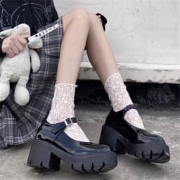 Girls' Fashion Summer Hollow Out Soft Fresh Lace Flower Chic Socks Ladies Breathable Mesh Thin Sokken Dropship