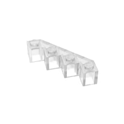 Gobricks GDS-711 FACET BRICK 4X4X1 compatible with lego 14413 children's DIY Educational Building Blocks Technical