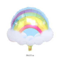 Self Standing Unicorn Balloons Birthday Decorations for Girls Unicorn Mylar Balloon Party Decorations Children's Day Decorations