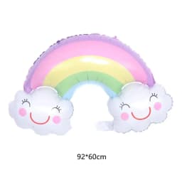 Self Standing Unicorn Balloons Birthday Decorations for Girls Unicorn Mylar Balloon Party Decorations Children's Day Decorations