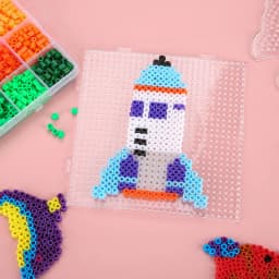 9pcs 5mm Pegboard for Hama Bead 3D Puzzle Template For Perler Iron Beads Educational Toys Fuse Beads Jigsaw Puzzle Juguetes