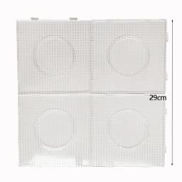 9pcs 5mm Pegboard for Hama Bead 3D Puzzle Template For Perler Iron Beads Educational Toys Fuse Beads Jigsaw Puzzle Juguetes