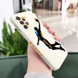 Wild Basketball Case For Samsung A56 A36 A26 A17 A16 A07 A06 A54 A34 A73 A53 A33 A23 A13 A72 A52 A32 A12 A22 A15 A25 A35 A55 5G