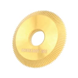 XCAN Saw Blade for Key Cutting Machine 60x16x6mm 100Teeth Horizontal Key Cutting Machine Milling Cutter Double Side for Copy Key