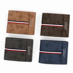New Short Men Wallets Slim Card Holder Name Print Male Purses Luxury PU Leather Coin Pocket High Quality Small Men's Wallet