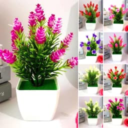 1pc Artificial Plants Fruit Bonsai Small Tree Pot Plant Bonsai Flower Fake Flowers Potted Ornaments Fake Plant Potted Home Decor
