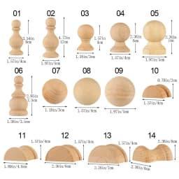 Rubber Wood Furniture Foot Legs Wood Carved European Cabinet Foot Vintage Home Decor Flower Ornament Furniture Decoration