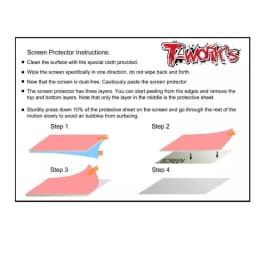 Original T work TA-085-T10PX Screen Protector for FutabaT10PXProfessional Rc part