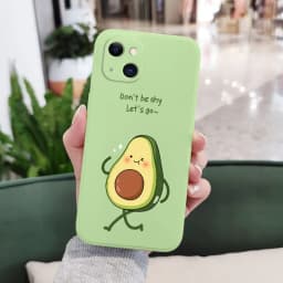Avocado Family Phone Case For iPhone 17 Air 16 16E 15 14 13 12 11 Pro Max Mini X XR XS MAX 7 Plus 6 6S Plus Cover