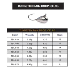 Ice Fishing Tungsten Jig Japan Hook 0.25g-4.4g Ice Jig Head Tungsten Bait 2.7mm-7mm Winter Fishing Hooks мормышки вольфрамовые