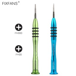 PH000 and PH00 Screwdriver Set Precision 1.5mm 2.0mm Phillips Cross Screwdriver for Cell Phone Laptop Computer Glasses Repair
