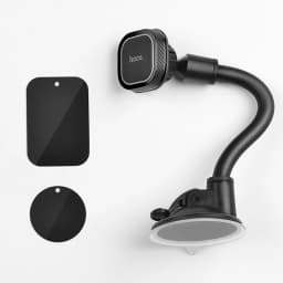 Hoco Universal Magnetic Phone Holder in Car For iPhone 17 Strong Suction Cup Dashboard Windshield Phone Holder For Samsung S20