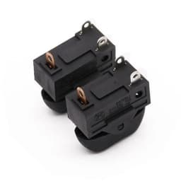 10PCS KCD15-103 Rocker Switch 250V/6A Copper Pin/Dot Square Power Switch 3 Position ON-OFF-ON Boat Switch Hair Dryer Switch