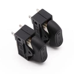 10PCS KCD15-103 Rocker Switch 250V/6A Copper Pin/Dot Square Power Switch 3 Position ON-OFF-ON Boat Switch Hair Dryer Switch