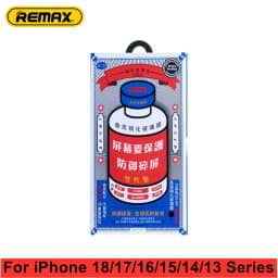 Remax HD Tempered Glass Screen Protector For iPhone 18Pro 18ProMax For iPhone 17 17Pro 17ProMax For iPhone 16/15/14/13 Series