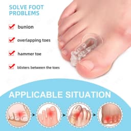 EiD Orthopedic Foot Big Toe Straightener Hallux Valgus Bunion Corrector Orthotics Feet Bone Thumb Adjuster Correction Pedicure