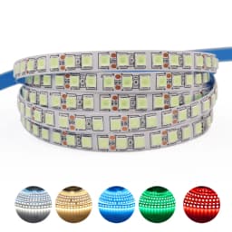 12V 24V Led Strip 5054 2835 5050 60 120 240Leds/m Waterproof Cool/Warm/Natrual White RGB Flexible LED Ribbon Tape Light Lamp 5m