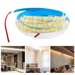 12V 24V Led Strip 5054 2835 5050 60 120 240Leds/m Waterproof Cool/Warm/Natrual White RGB Flexible LED Ribbon Tape Light Lamp 5m
