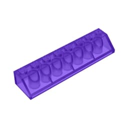 Gobricks GDS-736 ROOF TILE 2X8/45 - 2x8 45 Slope roof tiles compatible with lego 4445 children's DIY Educational Building Blocks