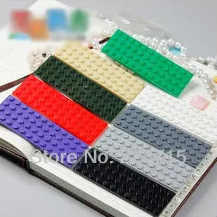 3029 10pcs*Plate 4x12* DIY enlighten block brick, Compatible With Assembles Particles