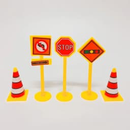 1set Construction Cake Topper Multi Type Excavator Bulldozer Toppers for Boy's Birthday Party Cake Decorations DIY Cake Supply