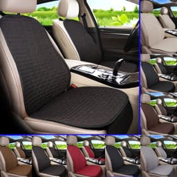 Car Seat Cover Front/Rear Flax/Linen Seat Cushion Protector Pad Black/Red/Beige/Grey/Coffee/Brown For Toyota Rav4 M5 X45