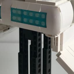 The Space Wars MOC Stand (Only Bracket) fit for The Imperial Shuttle Tydirium 75094 Display Stand Building Blocks Bricks DIY Toy