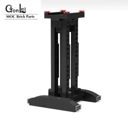The Space Wars MOC Stand (Only Bracket) fit for The Imperial Shuttle Tydirium 75094 Display Stand Building Blocks Bricks DIY Toy