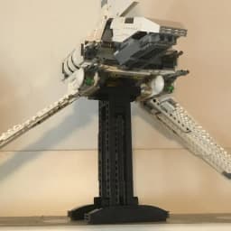 The Space Wars MOC Stand (Only Bracket) fit for The Imperial Shuttle Tydirium 75094 Display Stand Building Blocks Bricks DIY Toy