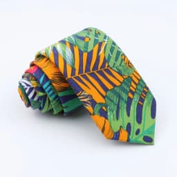 Brand New Floral Print Tie For Men Women Skinny Cotton Necktie For Wedding Casual Man's Neckties Classic Suits Flower Cravat